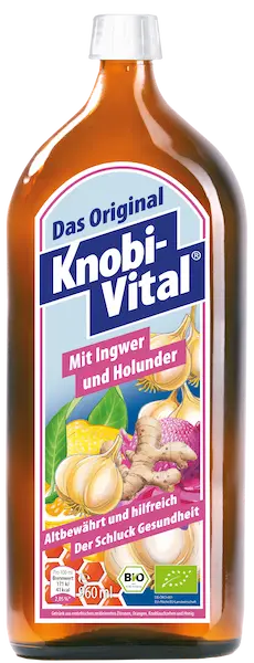 Bio-KnobiVital mit Ingwer und Holunder